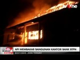 Kantor Bank Tabungan Pensiunan Nasional di Purwokerto Ludes Terbakar