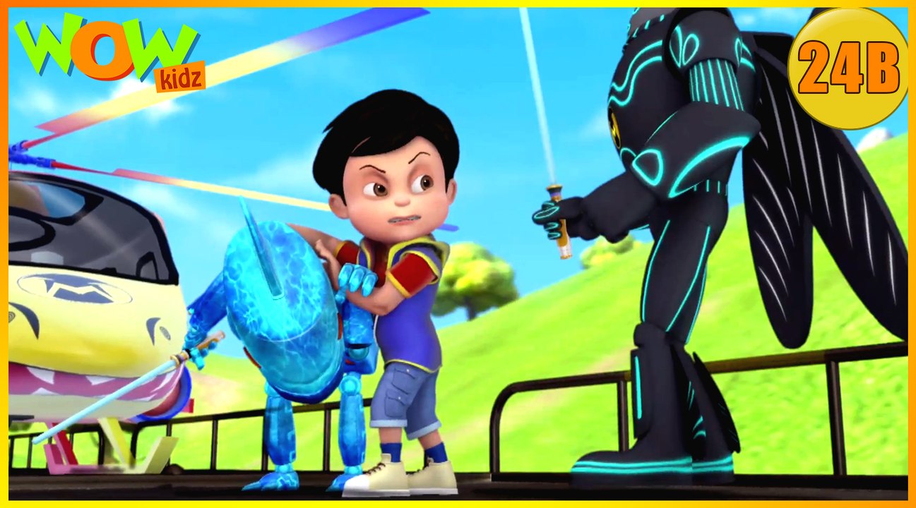 Vir The Robot Boy | Train Chase | Action Cartoon for Kids | Wow Kidz
