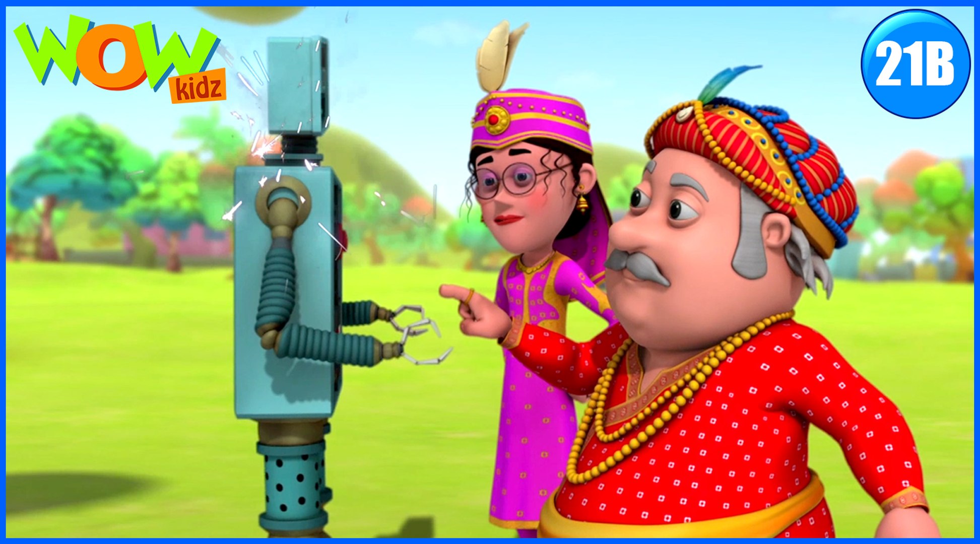 Motu Patlu in Hindi | Salim Robot | Cartoon for Kids | Wow Kidz - video  Dailymotion