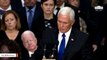 Mike Pence Speaks At The Ceremony For John McCain