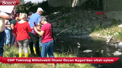 CHP’li vekilden oltalı eylem