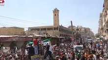 Syrians Protest Against Possible Regime Offensive on Idlib