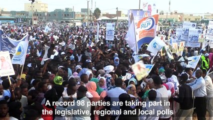 Campaigns end in Mauritania on eve of elections
