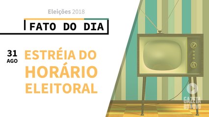O primeiro dia de campanha na TV e no rádio é o tema do programa Fato do Dia.