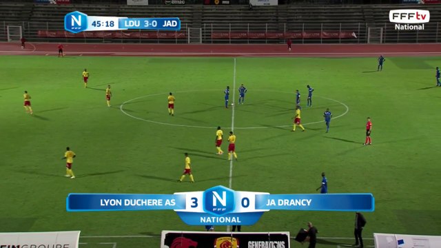 J5 : Lyon Duchère AS - JA Drancy I National FFF 2018