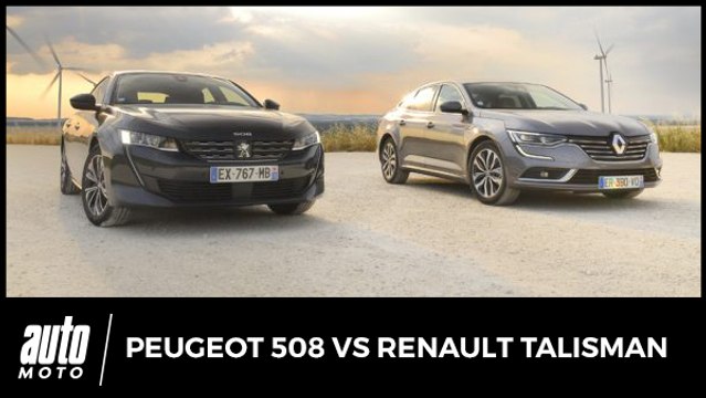 Peugeot 508 vs Renault Talisman : duel de françaises