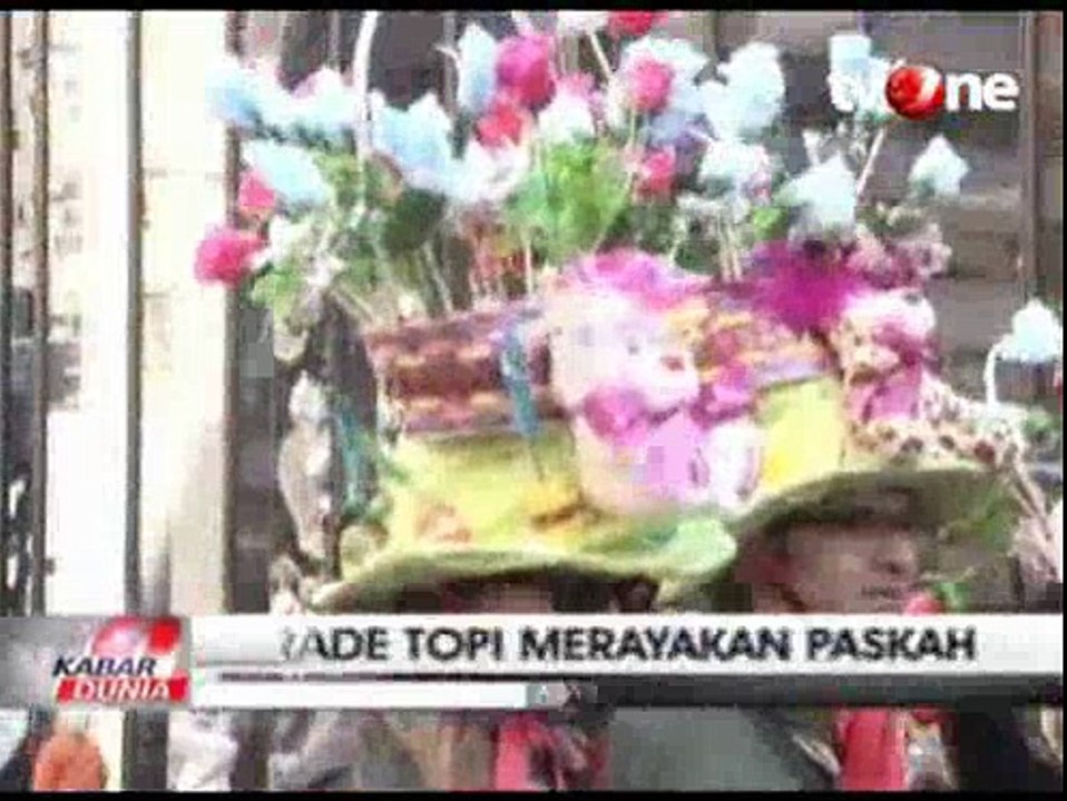 Parade Topi Unik Rayakan Paskah