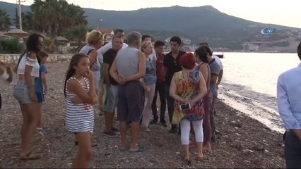 Foça’daki petrol kirliliğinden oluşan koku tedirgin etti