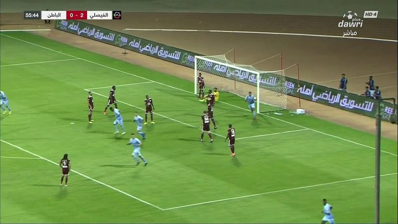 Goal Aziz Bouhaddouz Vs Al-Faisaly - 31.8.2018 - Saudi-Arabia-1-Division