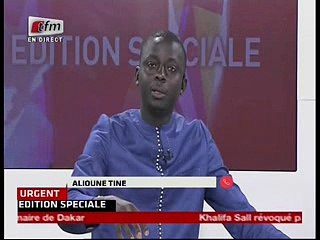 Vidéo - Révocation de Khalifa Sall - Alioune Tine: "Des moments sombres de l'histoire de la vie politique du Sénégal..."