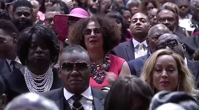Clark Sister ,,Aretha Franklin Home Going Service
