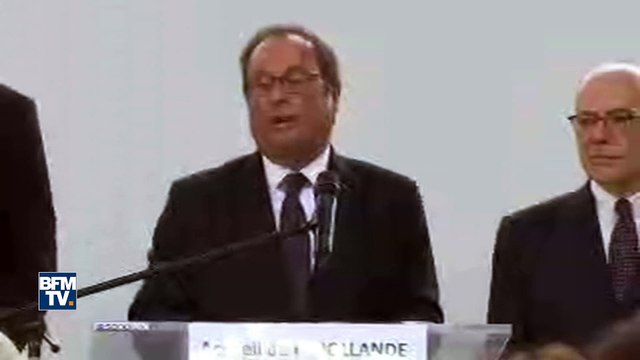 Hollande à Cherbourg: Je ne suis jamais parti de la vie politique