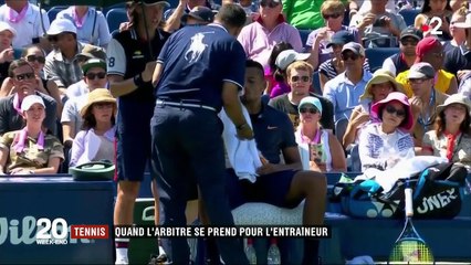 Tennis : quand l'arbitre se prend pour l'entraîneur