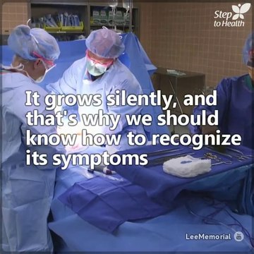 They call it a silent disease: stomach cancer is often serious, but early detection can give you good treatment options