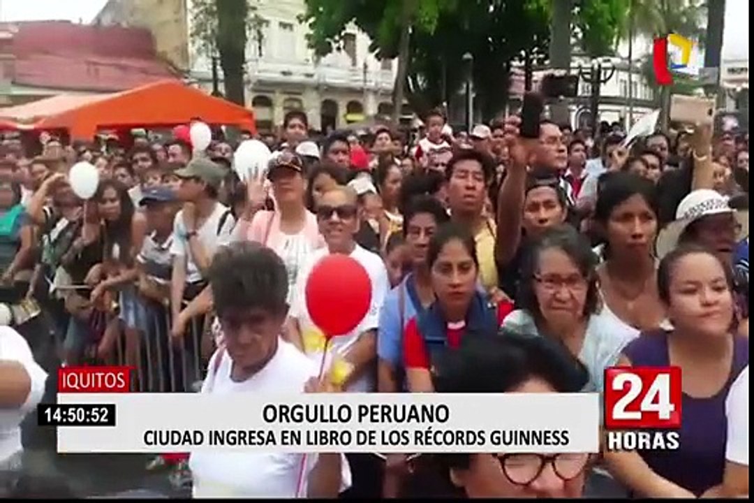 Iquitos: se bate nuevo Récord Guinness de Mazam...