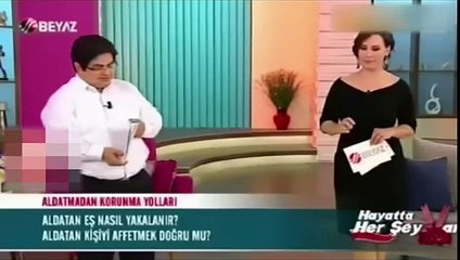 ŞOK ŞOK ŞOK - Canlı yayında 'Kocam beni sizinle aldatıyor' dedi