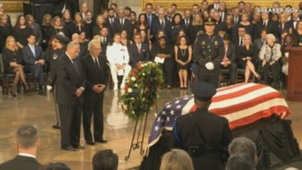 El Congreso de EE.UU. se despide de John McCain, tras décadas de servicio