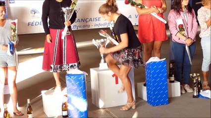 Remise des prix du championnat de France féminin de Vole à Voile
