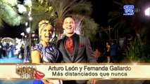 Arturo León y Fernanda Gallardo más distanciados que nunca