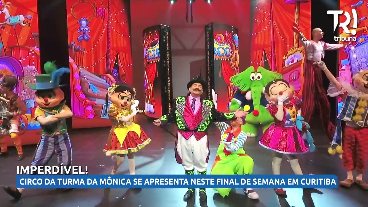 Circo da Mônica vem para curta temporada em Cur...