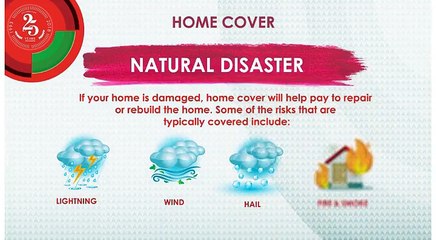 Get the right cover for your home and its contents with Home Owners Cover and we will restore your house or pay an equivalent of its market value prior to the l