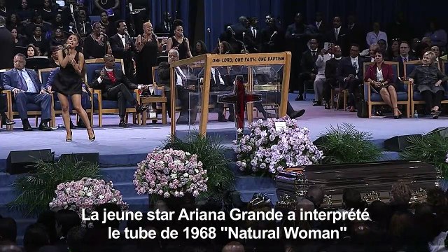 A Détroit, les funérailles grandioses d'Aretha Franklin