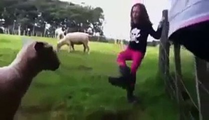 GOAT BUTS THIS GIRL DOWN 123 TIMES