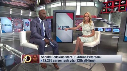Should Adrian Peterson start Week 1 for the Redskins?