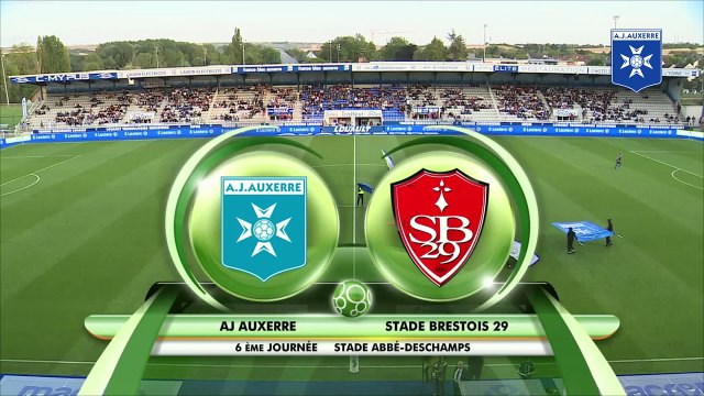 Résumé de AJ Auxerre - Stade Brestois (0-2)