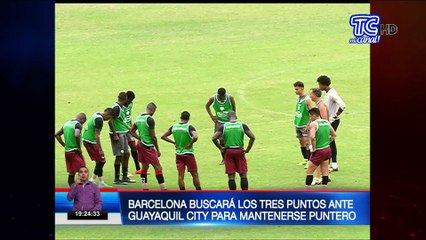 Barcelona buscará los tres puntos ante Guayaquil city