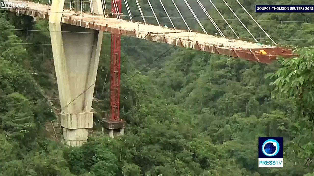 200 KG of explosives to destroy bridge in Colombia