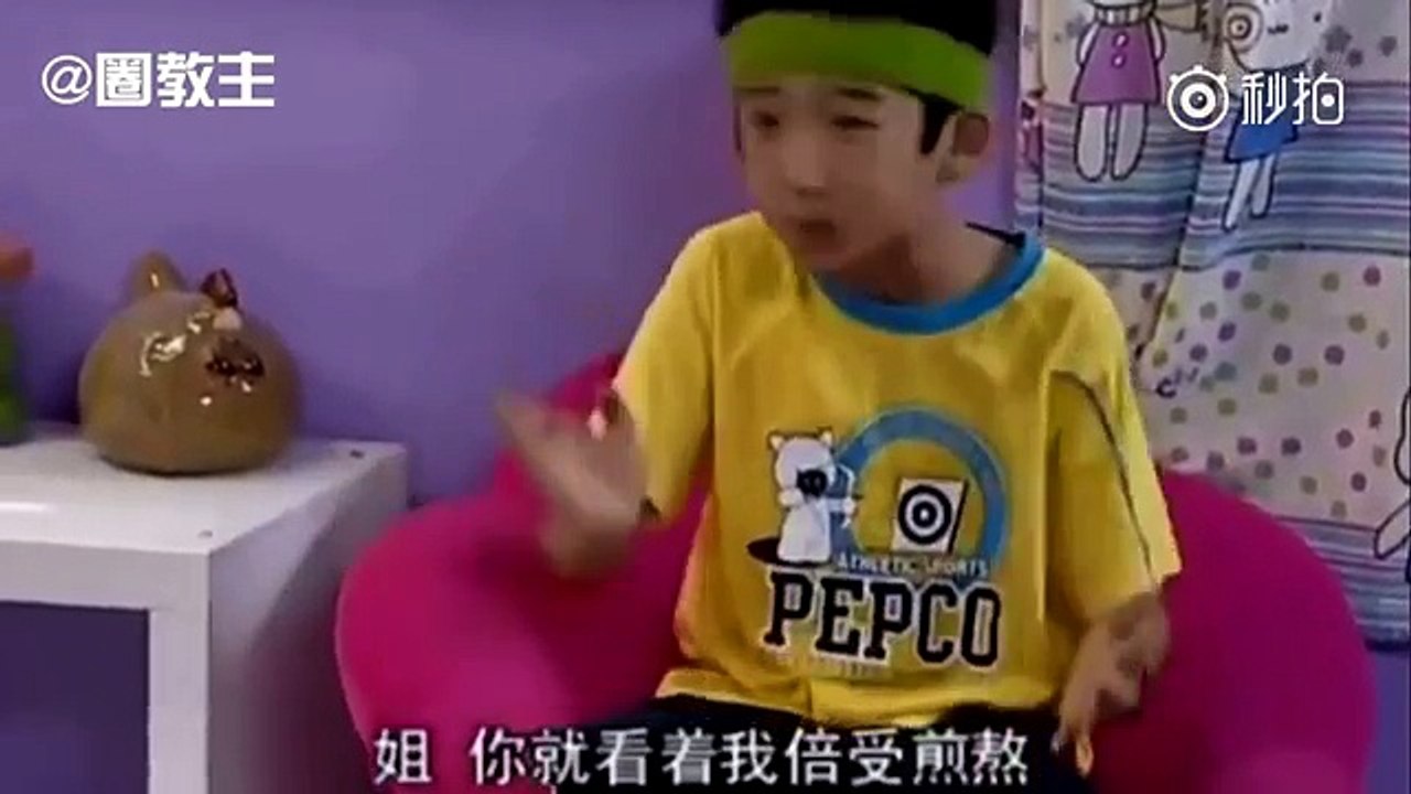 关晓彤小时候演的《家有儿女》片段，这一口的京腔太正宗了！