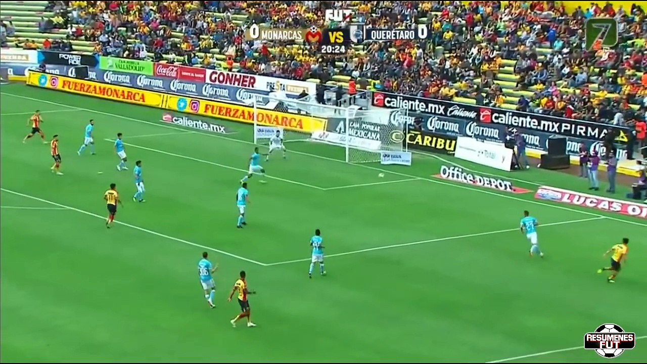 Monarcas Morelia vs Queretaro 14 Resumen Goles video Dailymotion