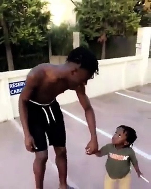 Father And Son Goals!!! Little Boys Shaku Shaku is on Fire!!!