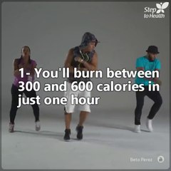 Doing Zumba means being happier and getting a stronger, more flexible, and toned body