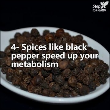 Find out what 8 foods can help speed up your metabolism