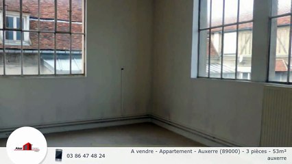 A vendre - Appartement - Auxerre (89000) - 3 pièces - 53m²