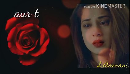 Sad Whatsapp status. Bewafai status, ankh hai bhari bhari