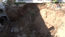 Her Güne Yıkılma Korkusu ile Uyanıyorlar...inşaat Kazısı 4 Katlı Apartmana Zarar Verdi