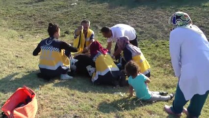 Erzincan'da Otomobil Şarampole Düştü: 7 Yaralı