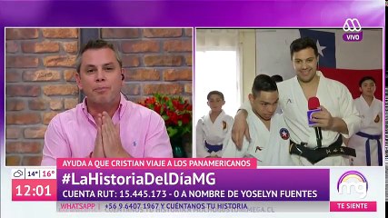 Cristián, el deportista paralímpico que busca tu ayuda - Mucho gusto 2018