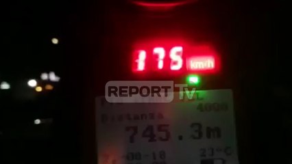 19 vjeçari me 175km/h nga Tirana në Durrës, policia e ndalon në autostradë dhe e kalon në komision