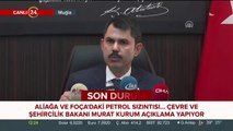 Çevre ve Şehircilik Bakanı Murat Kurum açıklama yapıyor