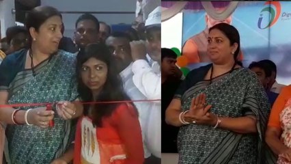 अमेठी पहुंची स्मृति ईरानी, बोलीं- यहां आना मेरे लिए तीर्थ के समान