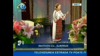 Anisoara Vlaicu - Cine-o fi blestemat dorul (Invitatii cu surprize - Estrada TV - 09.09.2015)