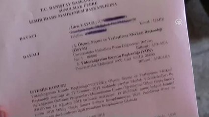 Dgs'deki "Ham Puan Kuralı"Nın İptali İçin Mahkemeye Başvurdu