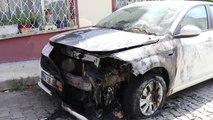Burdur'da İki Otomobilin Kundaklandığı İddiası