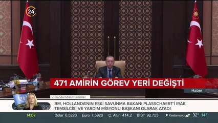 471 amirin görev yeri değiştirildi