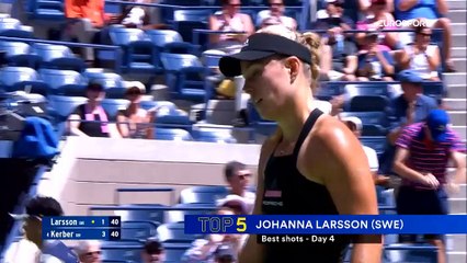 Tweener-lob, amorties, défense incroyable : le top 5 des points de jeudi