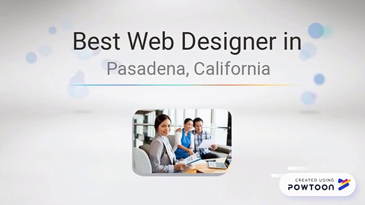 Best Web Designer Pasadena, California